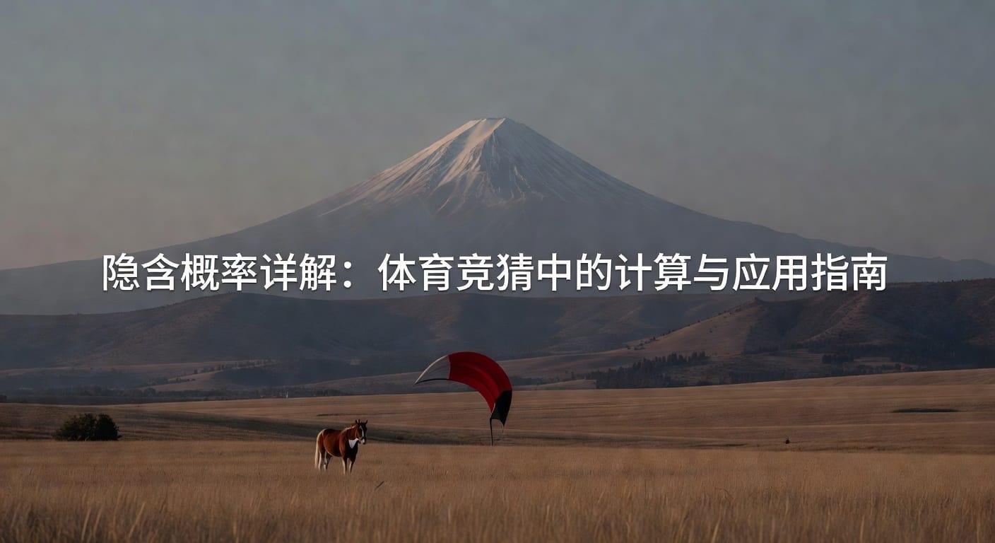 隐含概率 implied probability：赔率解读方法