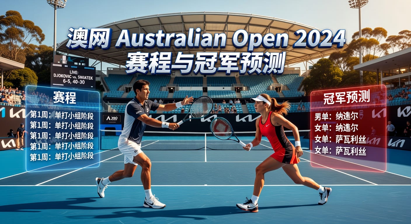 澳网 Australian Open 2026年赛程看点｜伟德体育官网